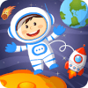 Kids puzzle for preschool education - Space **