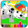 Paw Book Coloring Games - Kids Patrol