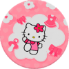 Pink Helle kitty Piano Tiles Pro