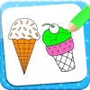 Ice cream Coloring Book 2019