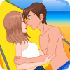 Kiss Game Beach Couple Kiss - make girl like you