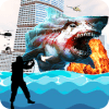 Hungry Shark City Attack : Shark Games