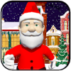 Santa 3D Run : Christmas Game