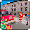 Santa Claus Christmas Gift Delivery Truck Game