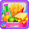 School Lunchbox Food Maker - Cooking Game