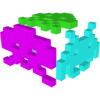 Space Invaders Cubed