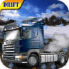 Snow Euro Truck Drift Racing