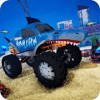 Shark Monster Truck Underwater World Parking Sim