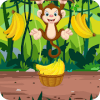 Jungle Monkey - Monkey Banana Island Banana Catch