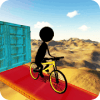 Stickman Reckless Bicycle Rider