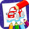 Kids Coloring: Vehicles By Super