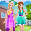 Sisters Christmas Shopping Spree - dress up games