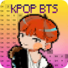 Kpop BTS Pixel Coloring Art By Number