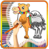 Camel Coloring Book free for kids