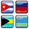 Caribbean Flags - Memory Game