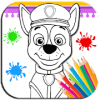 Patrol Coloring Game For Kids