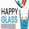 Happy * Water Glass
