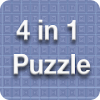 4 in 1 Puzzle Games