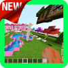 New Pink Mansion for Girls. Free MCPE map 2019