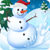 Clumsy Snowman: Winter Running And Skiing Game