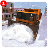 Snow Blower Truck- Heavy Excavator Snow Plow