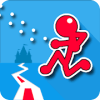 Stickman red Fighter : adventure balls colors