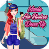 Monda Air Hostess Dress up