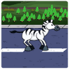 Runaway Zebra