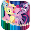 My little Coloring Pony pages