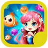 Bubble Shooter Mermaid Fish