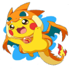 Flying Pikatchu Go