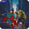 Superhero real fight Street 2019