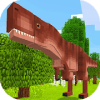 Pixel Dino World Maps for MCPE