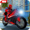 World Superhero Stunts motorBike Racing Games 2019