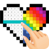 Tap Color By Number Pixel Art Sanblok Coloring