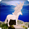 Unicorn Simulator-Flying Horse:Wonder Islands 3D