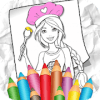 Barbi Coloring Book for Girls