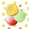 Lemon Melon Macaron