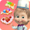 Masha and the Bear Child Games: Cooking Cookie