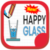 Super Happy Glass Draw Lines