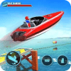 Water Surfer Speed Boat Stunts: Racing Games