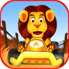 Jungle Animal Car Racing Track