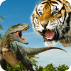 Wild Tiger vs Dinosaur: Adventure Fight