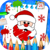 Santa Coloring Book - Color Art