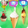 Ice Cream Cone Maker Factory Ice Candy Games