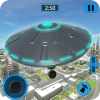 Alien Flying UFO Simulator Space Ship Attack Earth