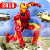 Superhero Iron Robot Rescue Mission 2019