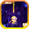 banana minion surfing adventure  subway 3D