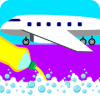 clean airplane wash game