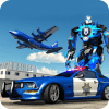 US Police Robot Car Transporter Police Plane Game